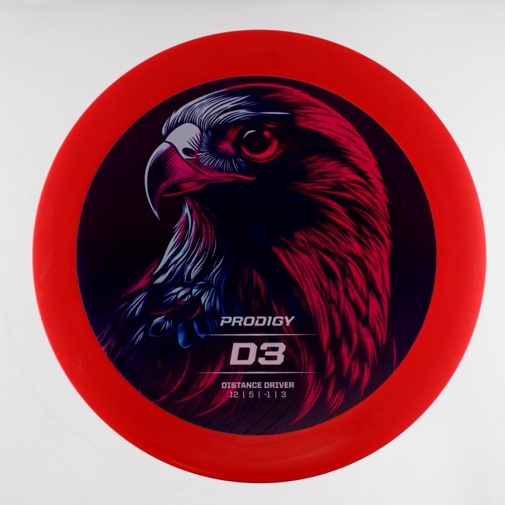 D3 - Retro Flight Series - Red - 152.7 gm -  Disc ID: 569515