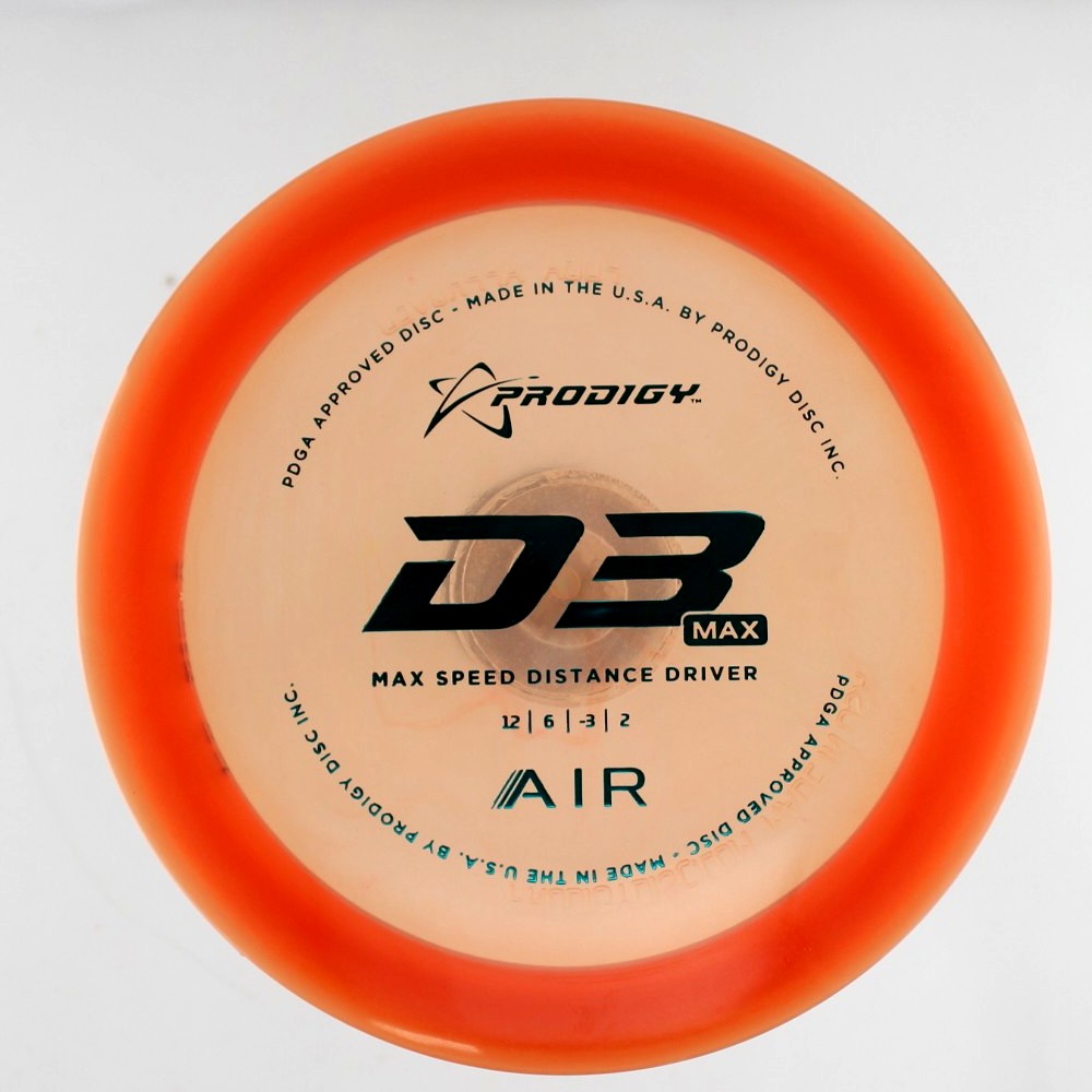 D3 Max - Standard - Orange - 165.8 gm -  Disc ID: 569799