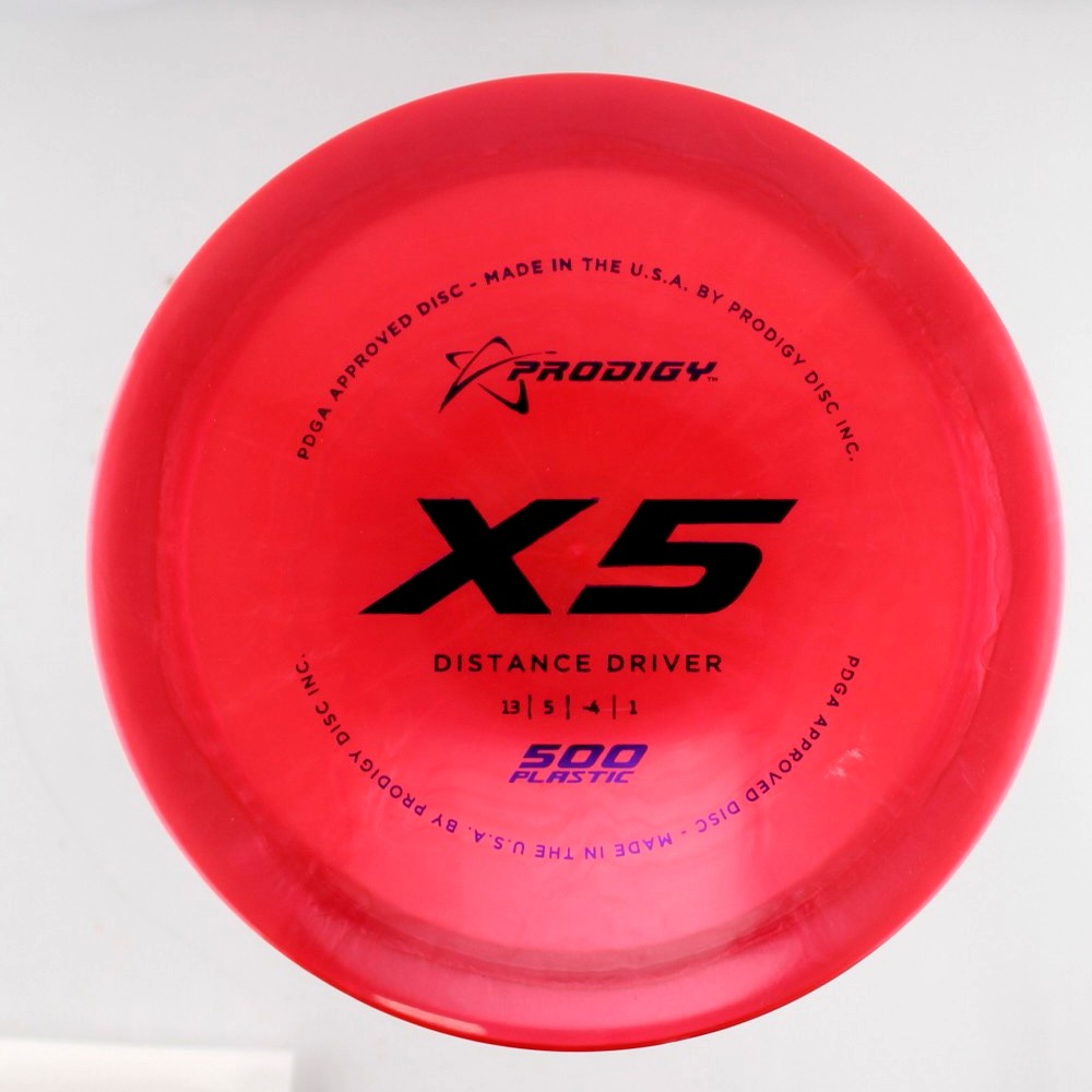 X5 - Standard - Red - 169.4 gm -  Disc ID: 569865
