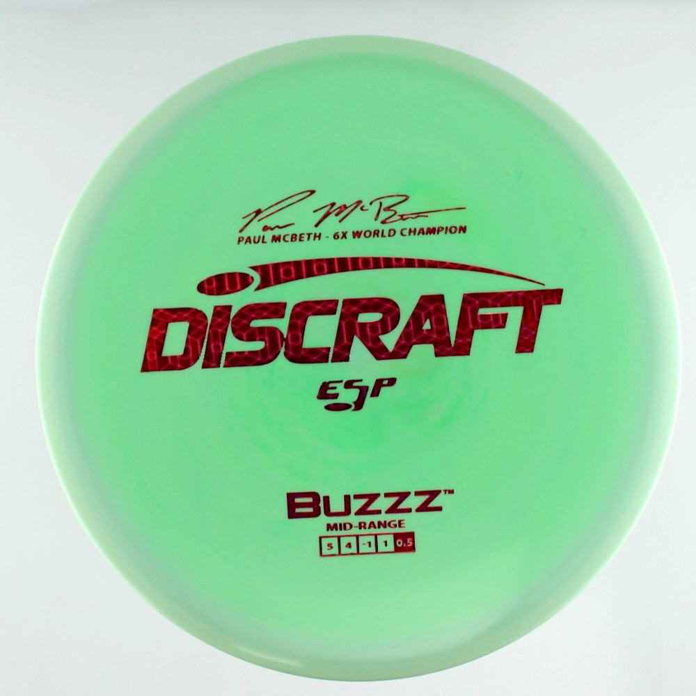 Buzzz - 6x World Champion Paul McBeth - Unique - 177.1 gm -  Disc ID: 571946