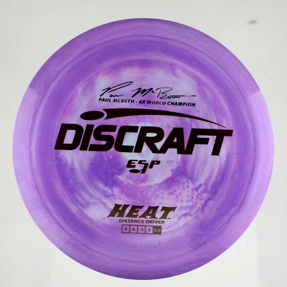 Heat - 6x World Champion Paul McBeth - Purple - 173.9 gm -  Disc ID: 571958