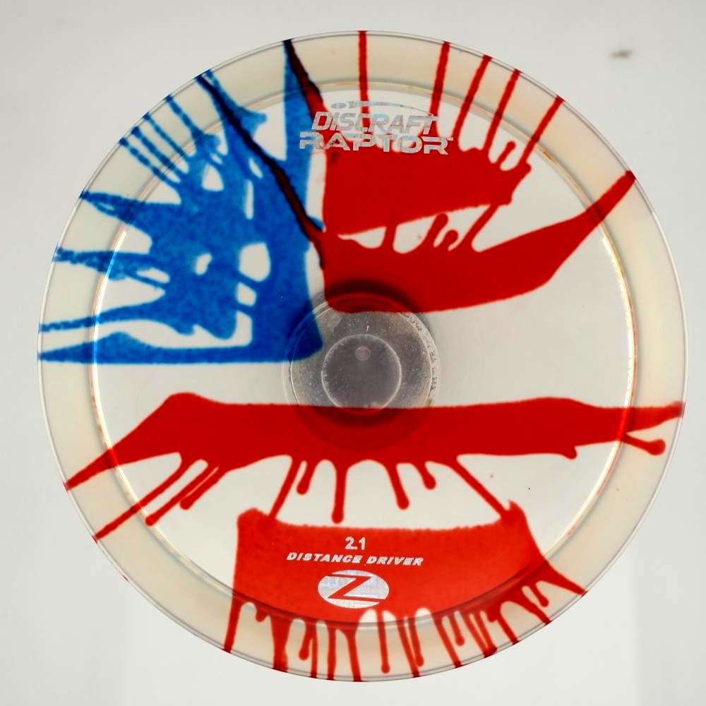 Raptor - Tie-Dye - Unique - 175.4 gm -  Disc ID: 571983