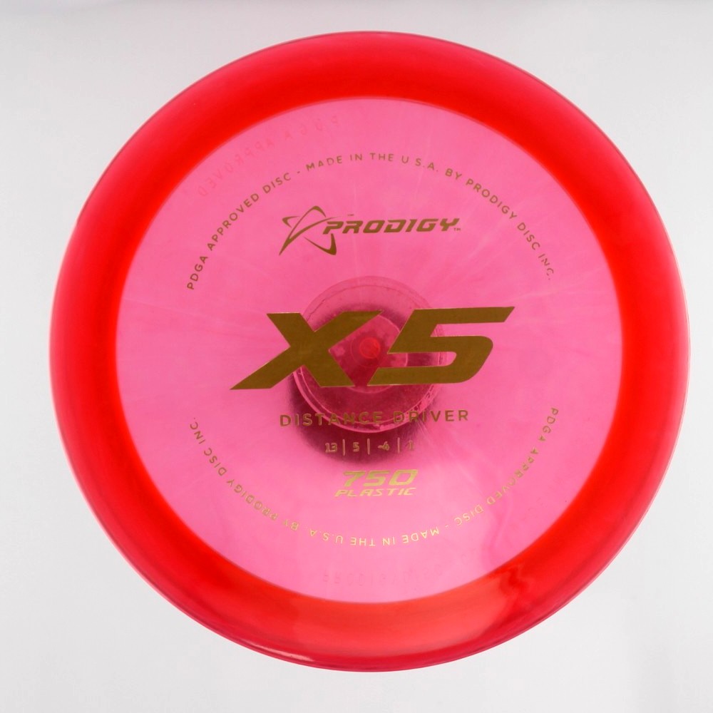 X5 - Standard - Red - 175.5 gm -  Disc ID: 572526
