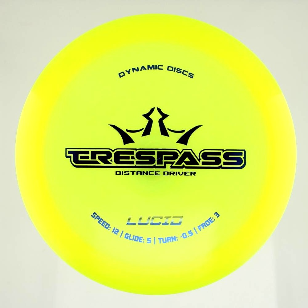 Trespass - Standard - Yellow - 173.1 gm -  Disc ID: 573493
