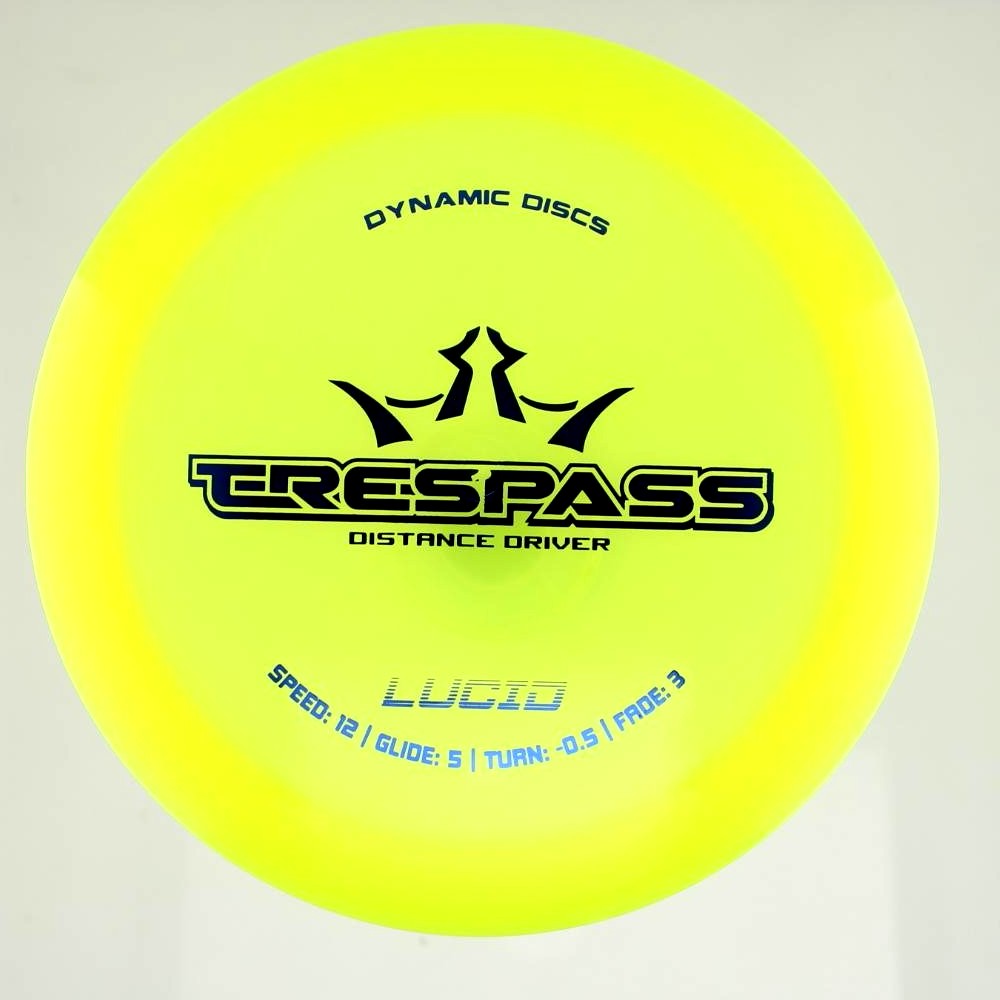 Trespass - Standard - Yellow - 173.2 gm -  Disc ID: 573494