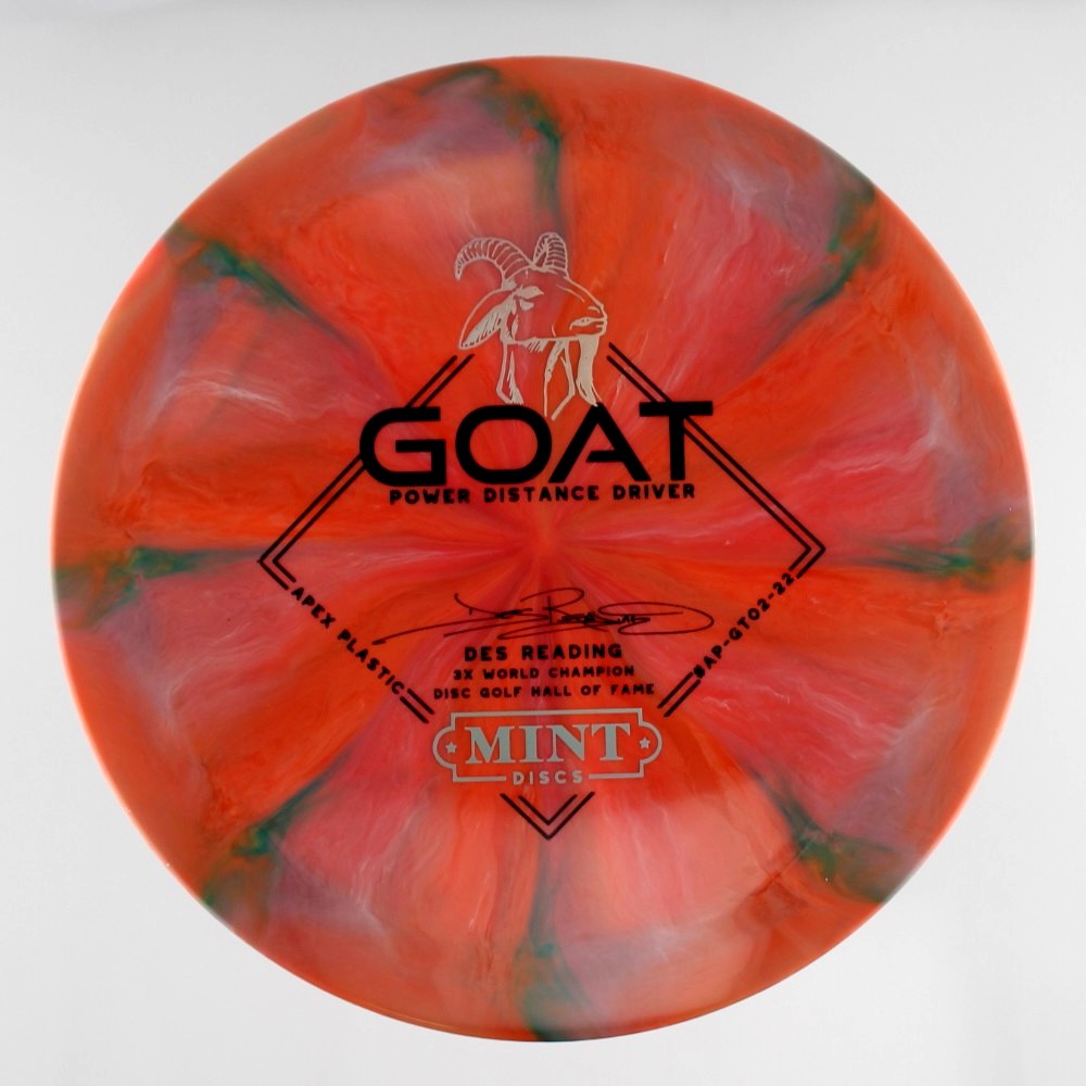 Goat - Des Reading 3x World Champion - Unique - 174.2 gm -  Disc ID: 573746
