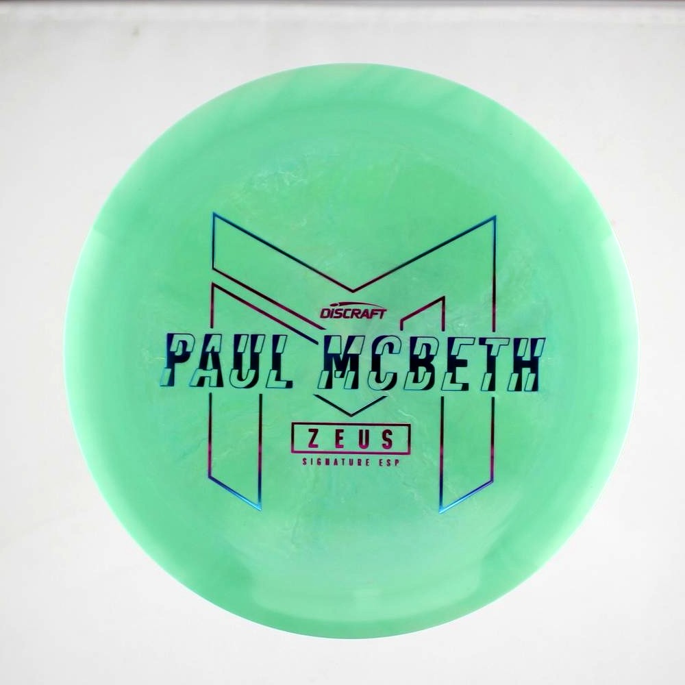 Zeus - PM Paul McBeth - Green - 168.2 gm -  Disc ID: 573979