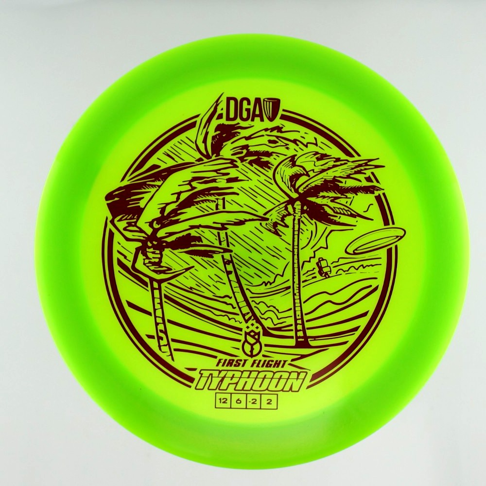 Typhoon - First Flight (1st Run) - Green - 167.3 gm -  Disc ID: 574626