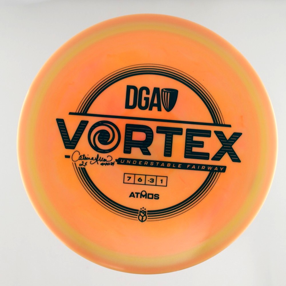 Vortex - 2x Catrina Allen Signature Edition - Orange - 159.5 gm -  Disc ID: 574664