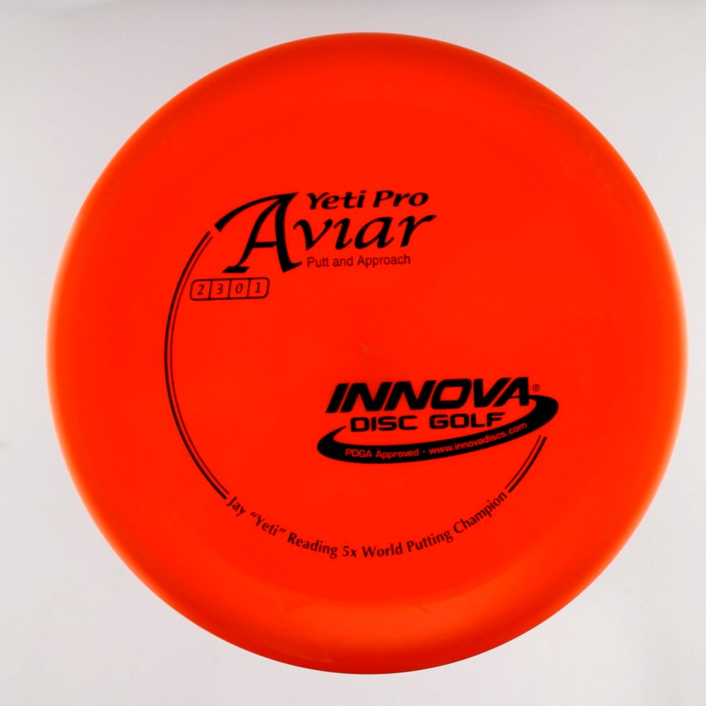 Yeti Pro Aviar - 5x World Putting Champion Jay (Yeti) Reading - Orange - 161.4 gm -  Disc ID: 576177