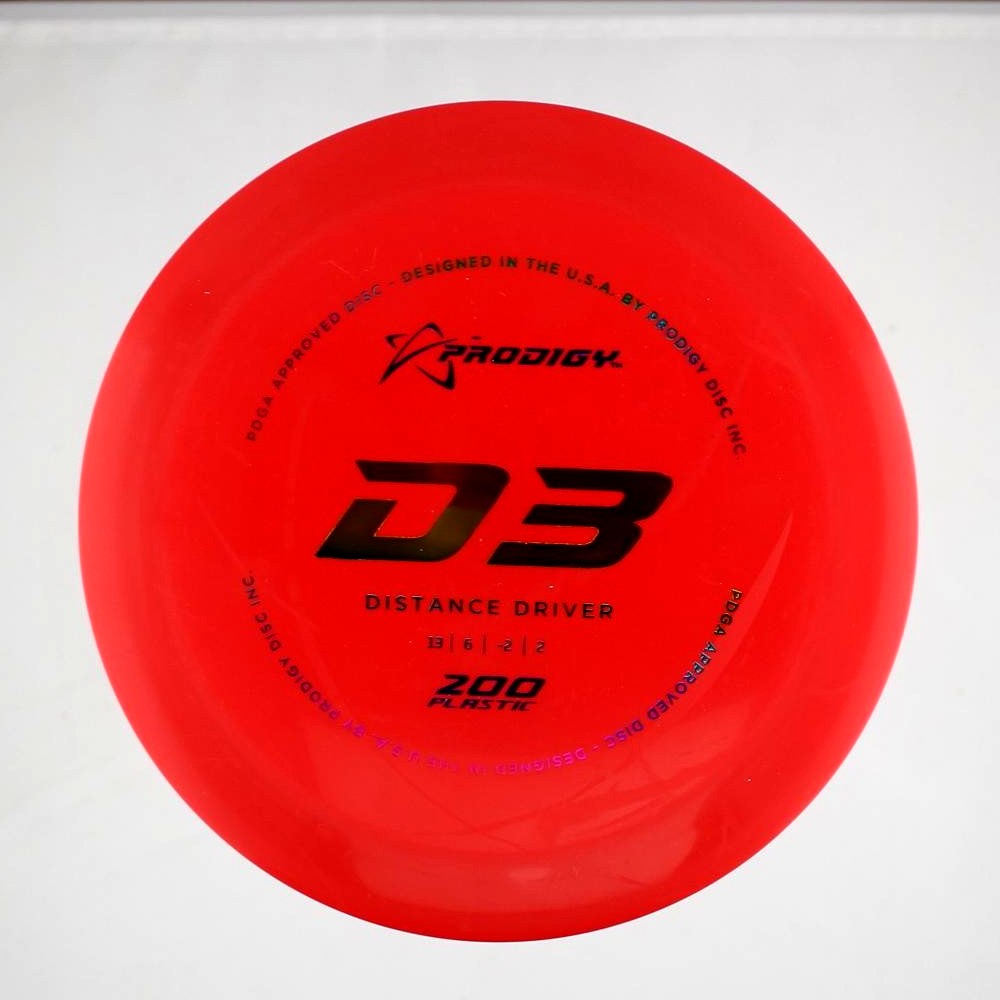 D3 - Standard - Red - 153.3 gm -  Disc ID: 576308