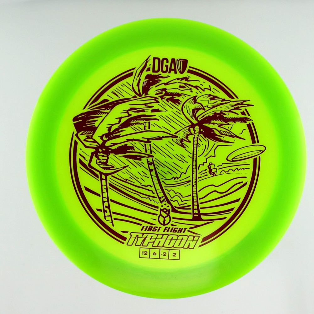 Typhoon - First Flight (1st Run) - Green - 166.7 gm -  Disc ID: 576538