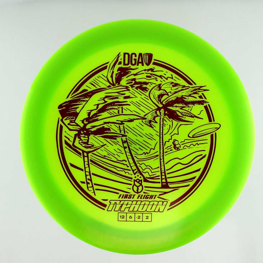 Typhoon - First Flight (1st Run) - Green - 167.1 gm -  Disc ID: 576539