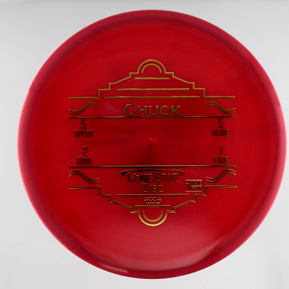 Chuck - Standard - Red - 173.4 gm -  Disc ID: 576945