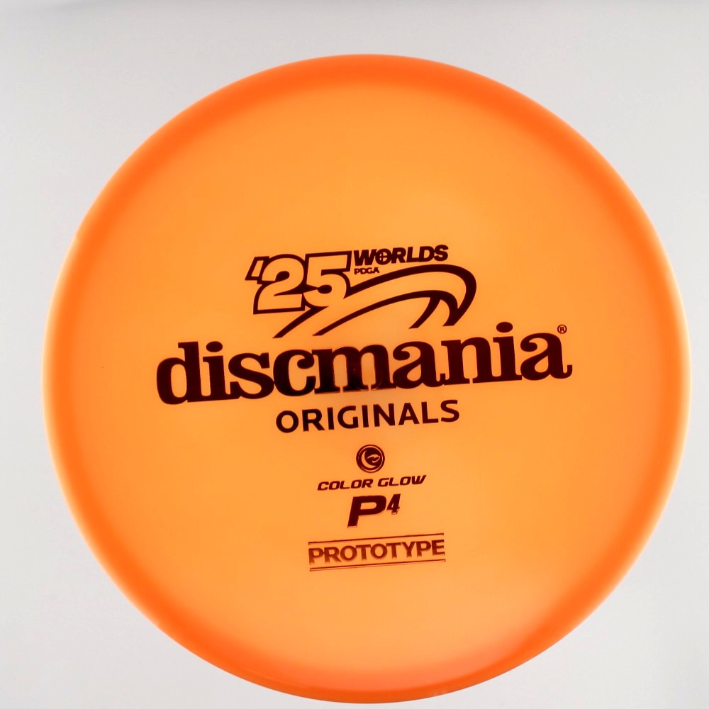 P4 - Prototype - Orange - 176.8 gm -  Disc ID: 577035