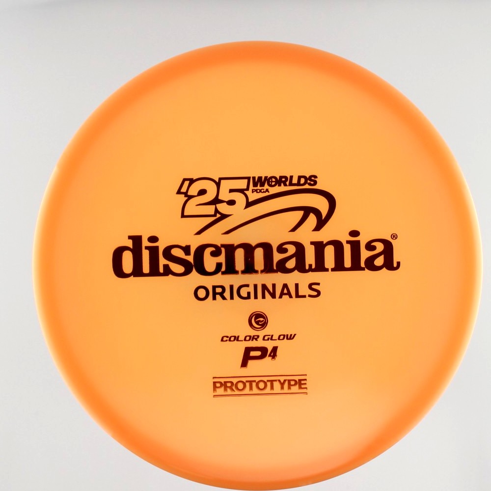 P4 - Prototype - Orange - 176.1 gm -  Disc ID: 577036