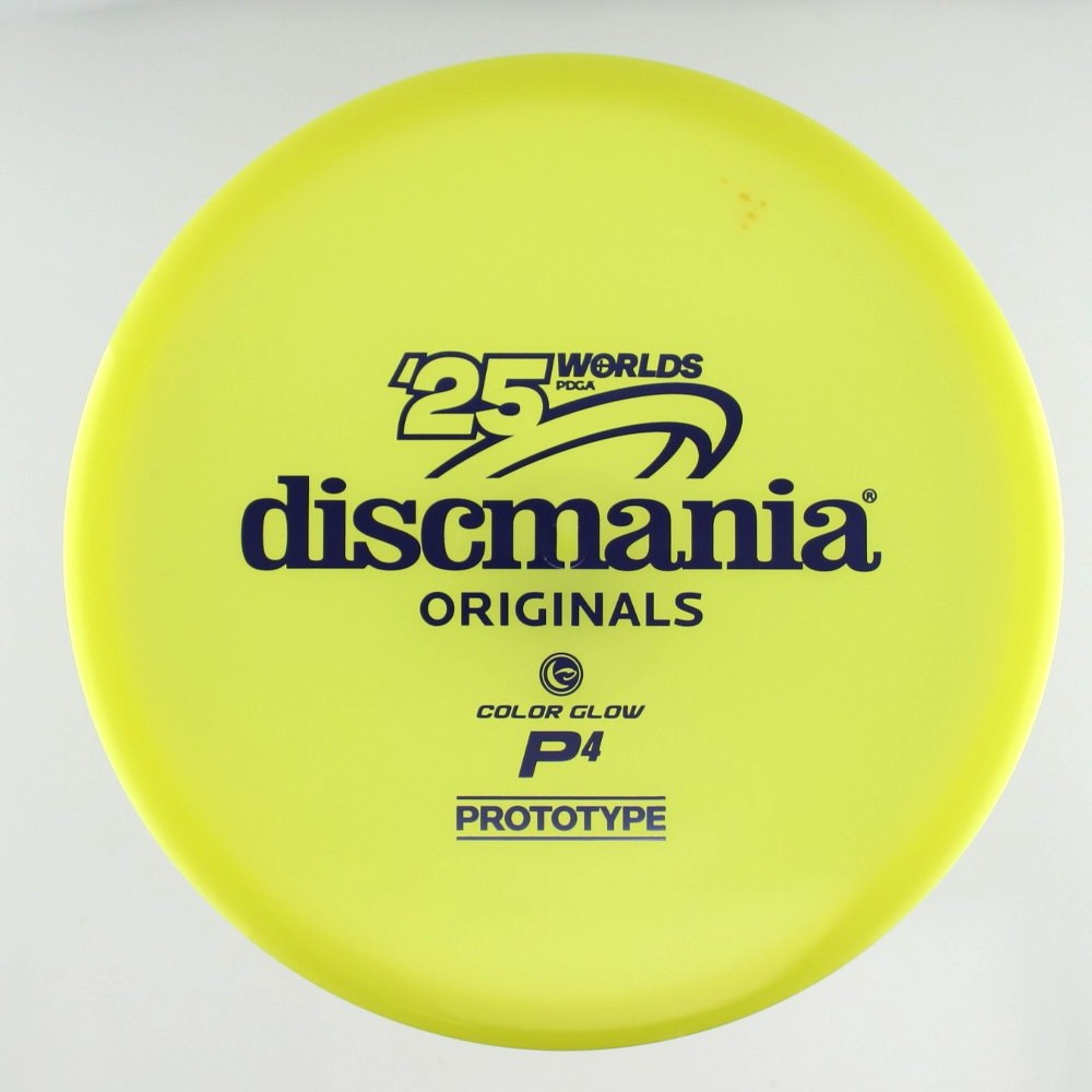 P4 - Prototype - Yellow - 175.8 gm -  Disc ID: 577057