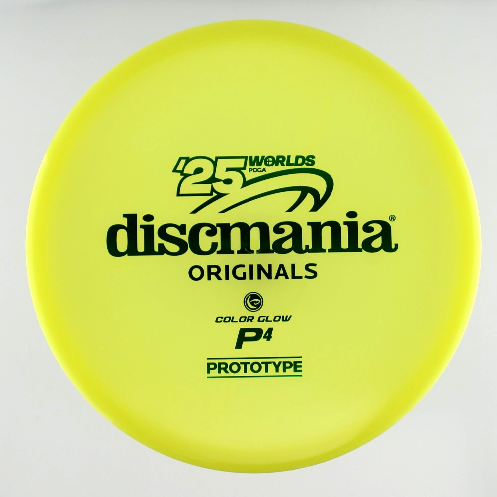 P4 - Prototype - Yellow - 175.8 gm -  Disc ID: 577058