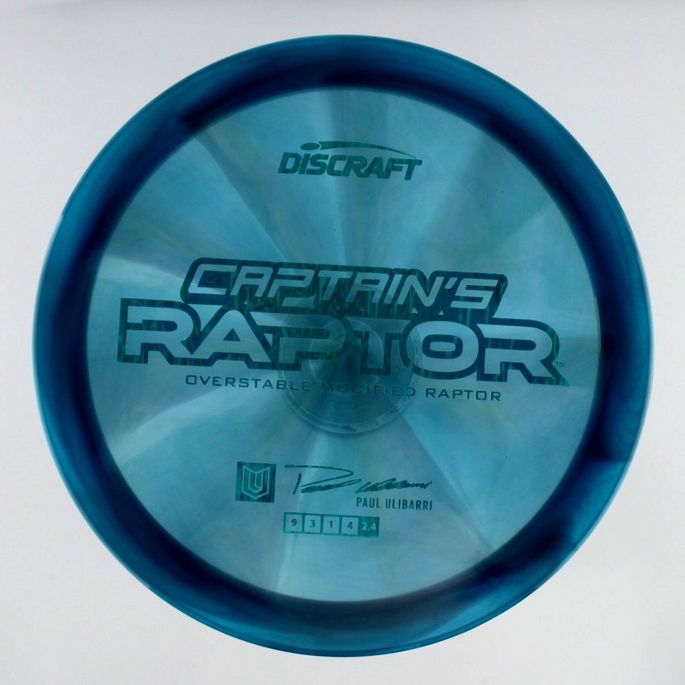 Captains Raptor - PU Paul Ulibarri - Blue - 175.5 gm -  Disc ID: 577366