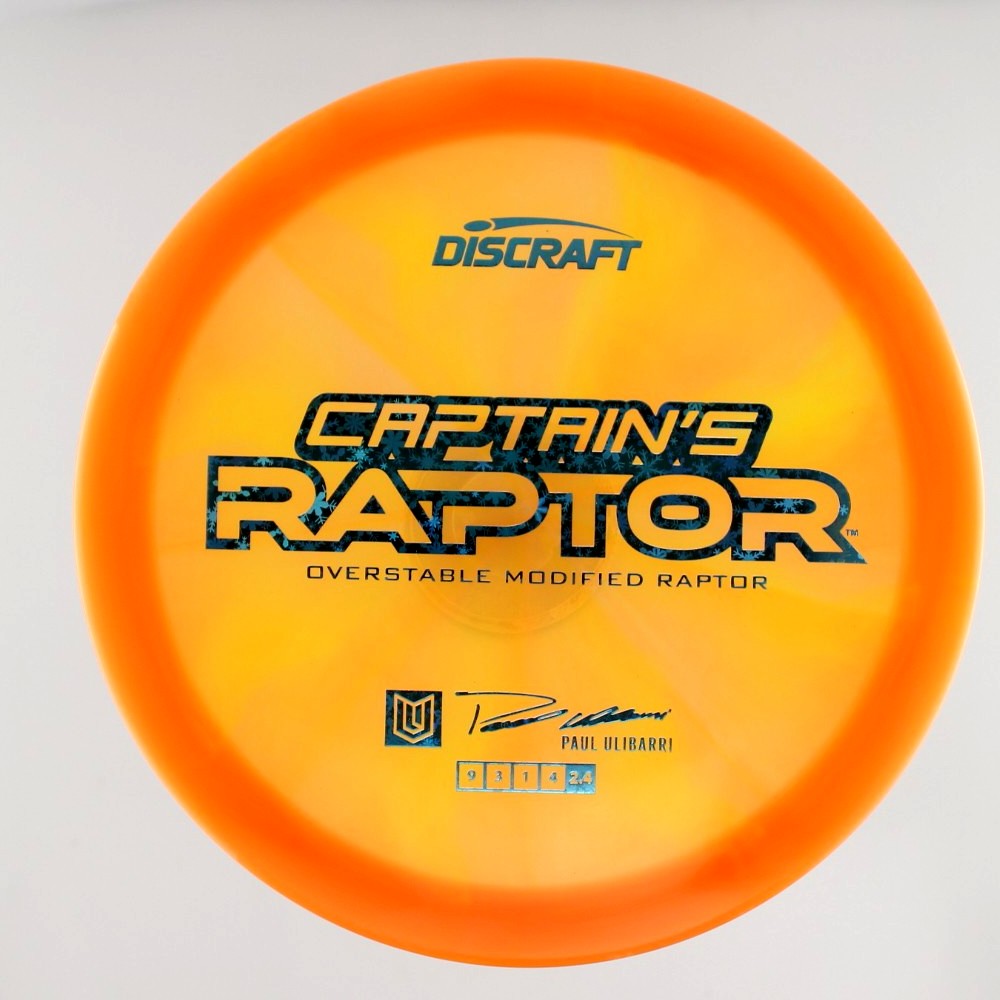 Captains Raptor - PU Paul Ulibarri - Orange - 173.7 gm -  Disc ID: 577389