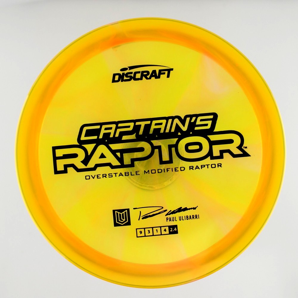 Captains Raptor - PU Paul Ulibarri - Orange - 176.8 gm -  Disc ID: 577396