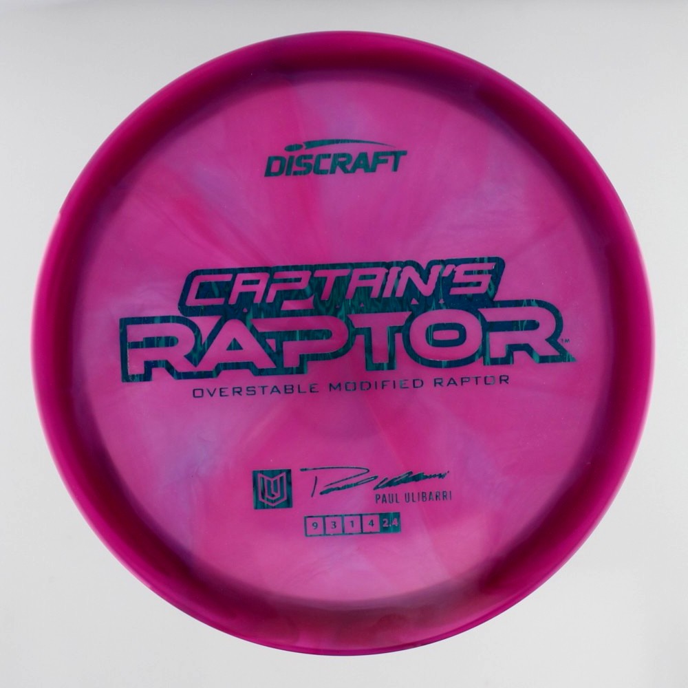 Captains Raptor - PU Paul Ulibarri - Purple - 177.8 gm -  Disc ID: 577494