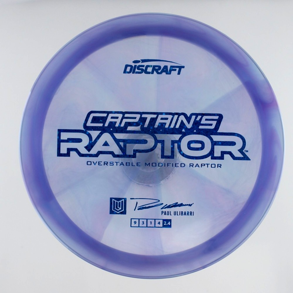 Captains Raptor - PU Paul Ulibarri - Purple - 174.6 gm -  Disc ID: 577500