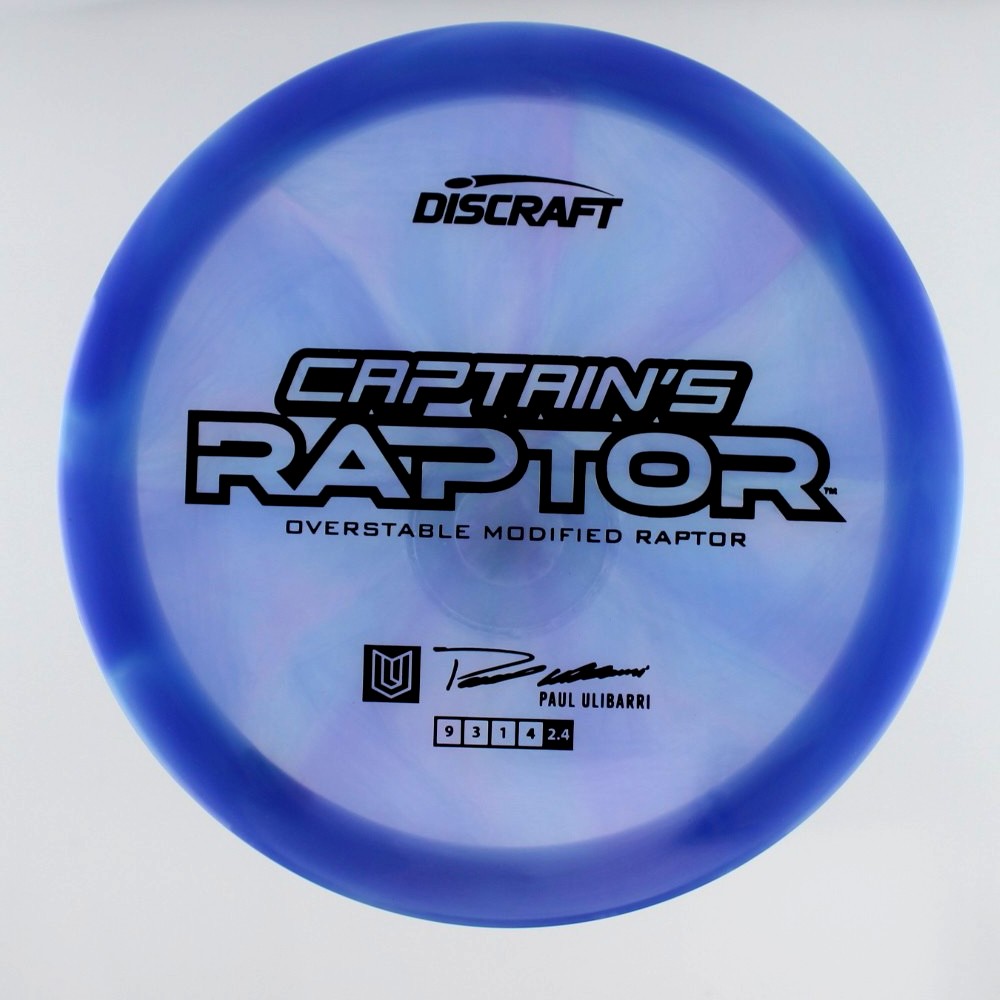 Captains Raptor - PU Paul Ulibarri - Purple - 174.2 gm -  Disc ID: 577505
