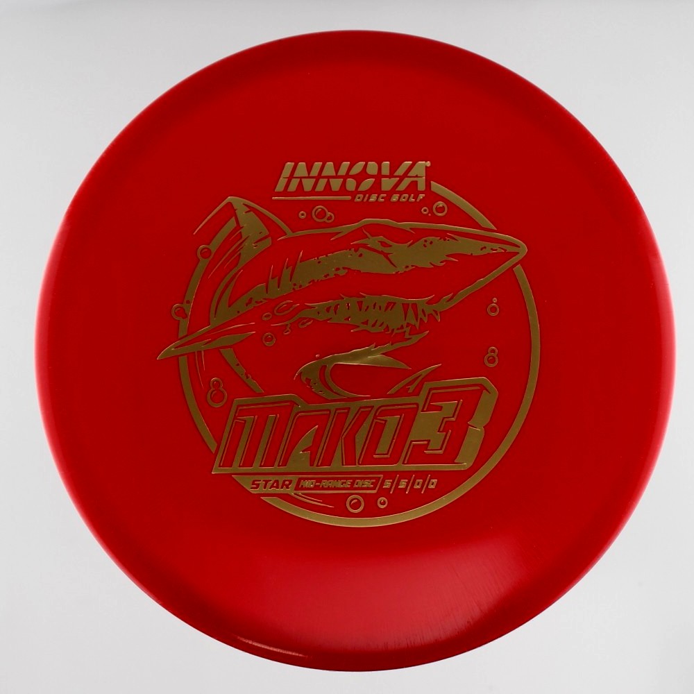 Mako3 - Standard - Red - 157.9 gm -  Disc ID: 577694