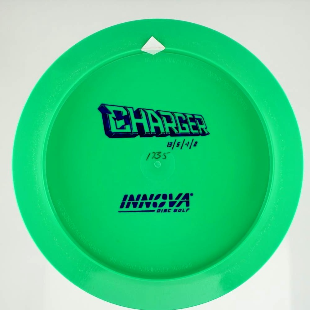 Charger - Bottom Stamped - Green - 174.8 gm -  Disc ID: 577739