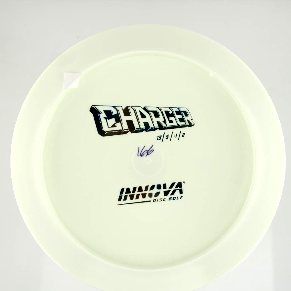 Charger - Bottom Stamped - White - 167.1 gm -  Disc ID: 577746