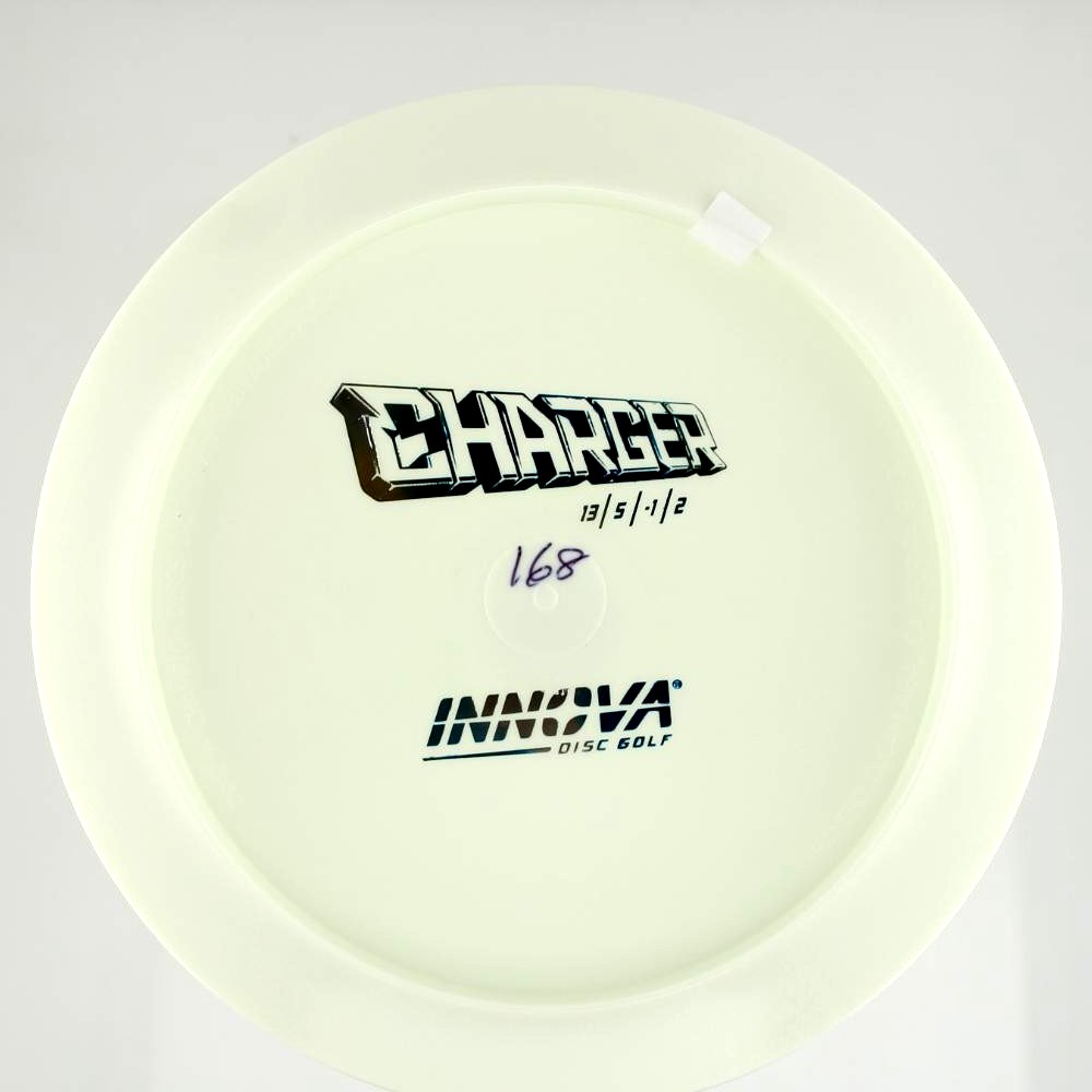 Charger - Bottom Stamped - White - 168.7 gm -  Disc ID: 577748