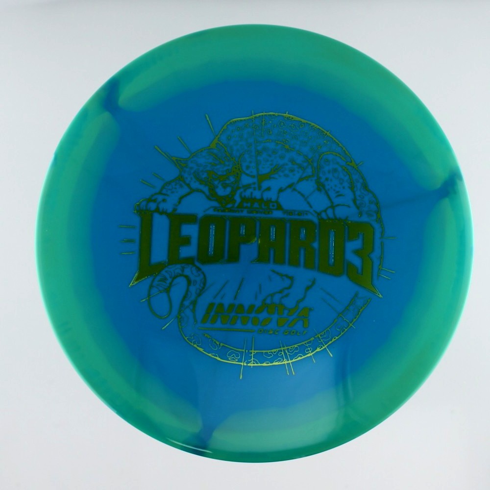 Leopard3 - Standard - Teal - 161.8 gm -  Disc ID: 578107