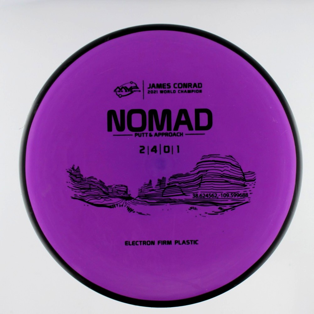 Nomad - James Conrad 2021 World Champion - Purple - 173.4 gm -  Disc ID: 578432