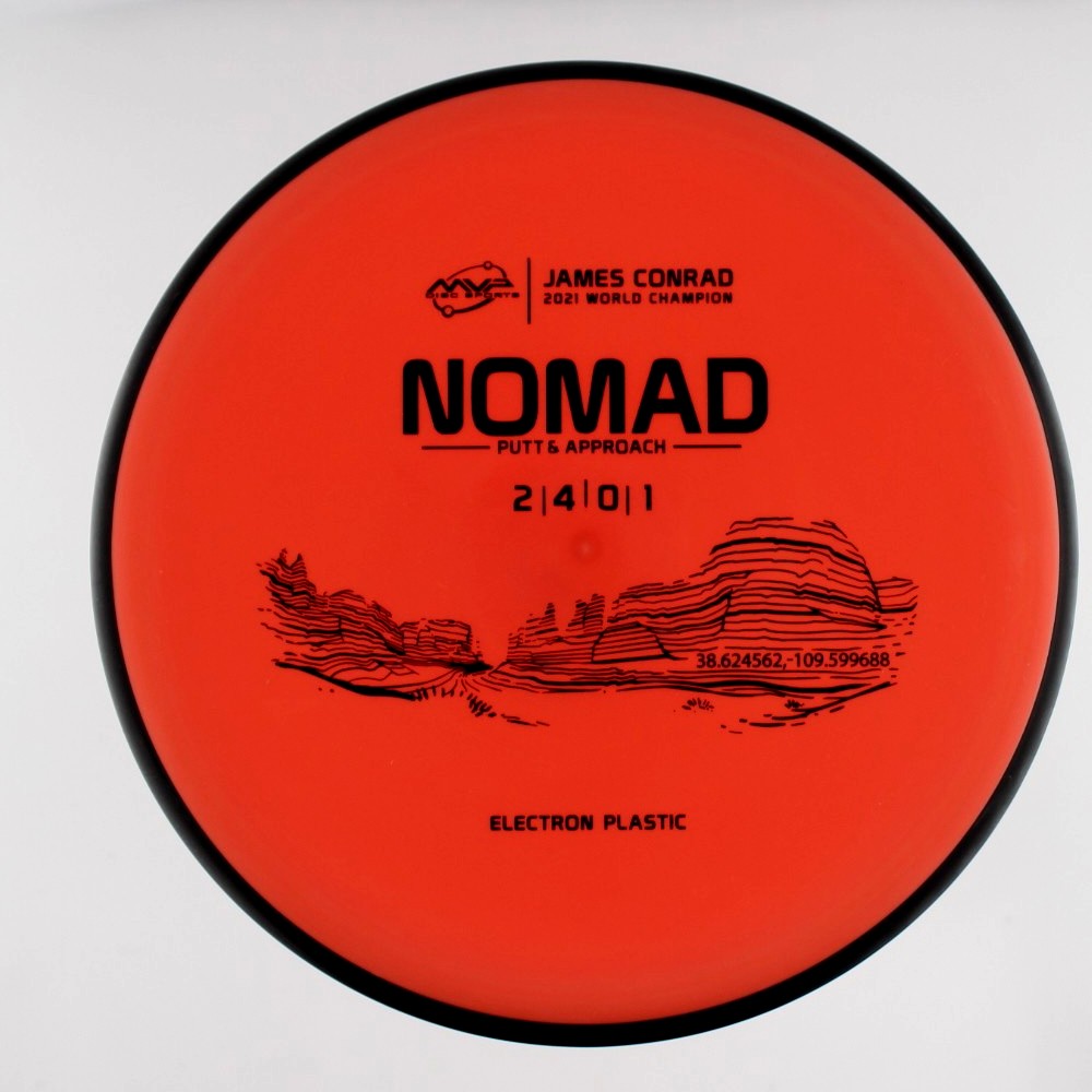 Nomad - James Conrad 2021 World Champion - Orange - 170.5 gm -  Disc ID: 578436
