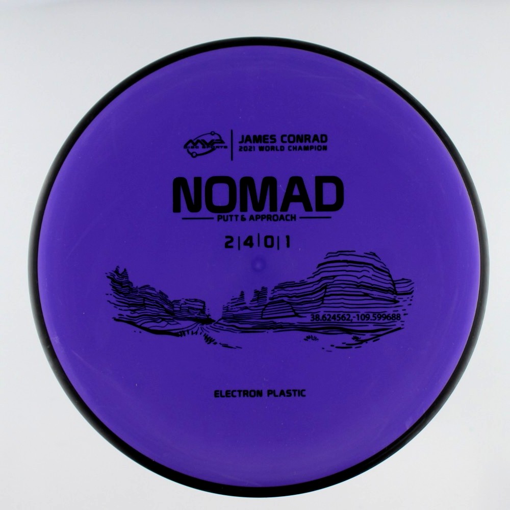 Nomad - James Conrad 2021 World Champion - Purple - 172.0 gm -  Disc ID: 578440