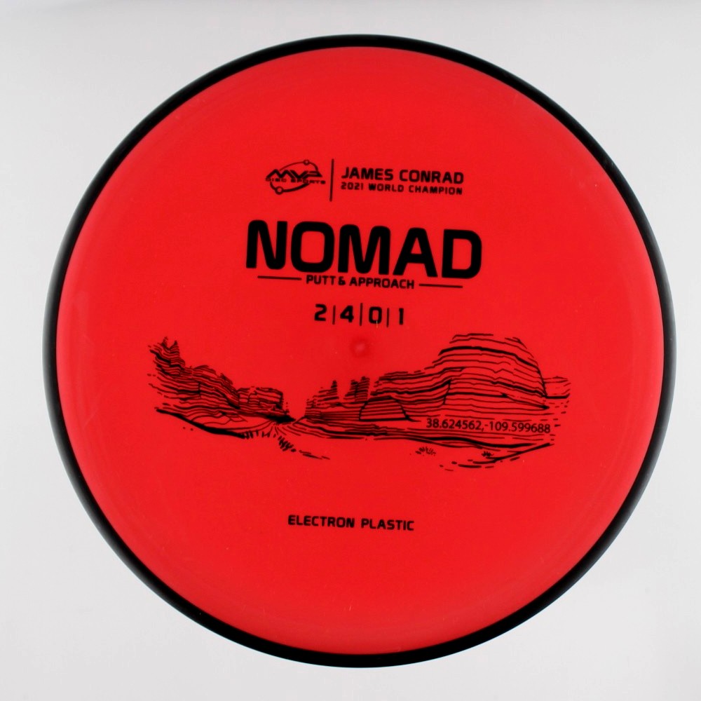 Nomad - James Conrad 2021 World Champion - Red - 172.0 gm -  Disc ID: 578441