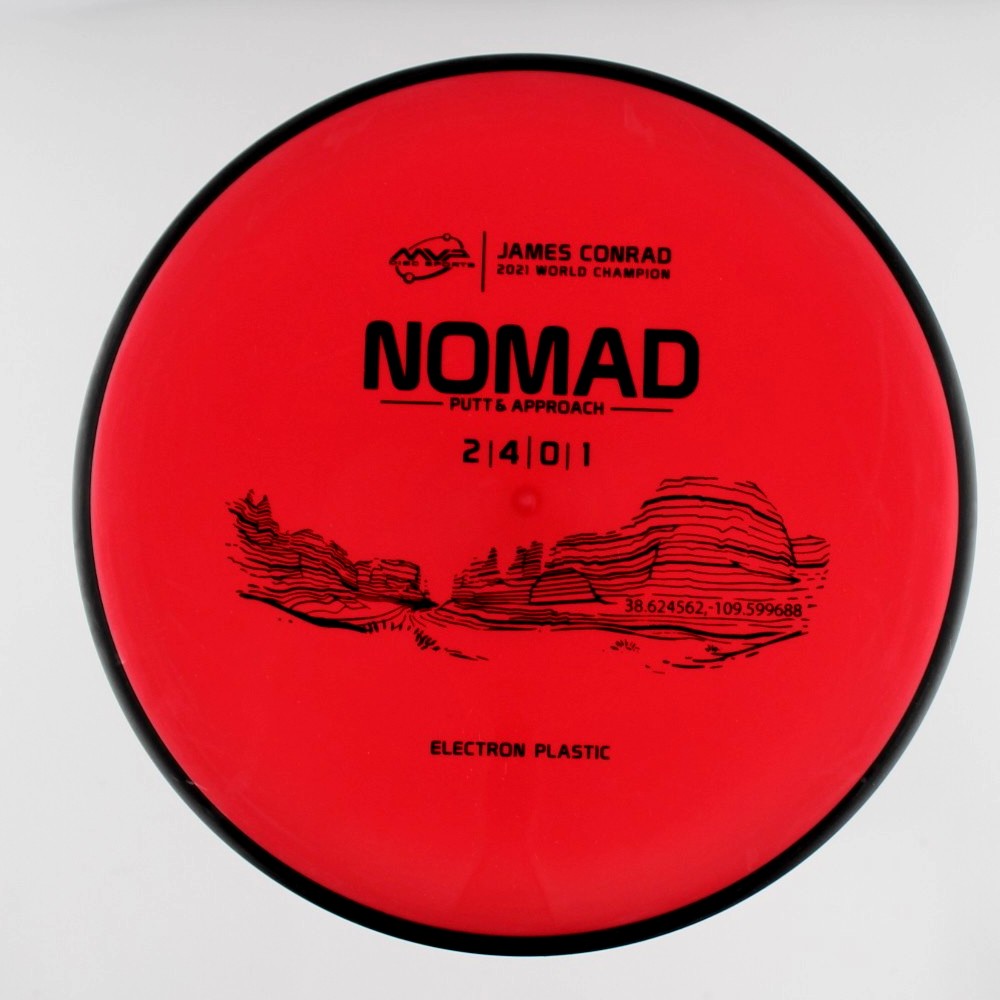 Nomad - James Conrad 2021 World Champion - Red - 171.8 gm -  Disc ID: 578442