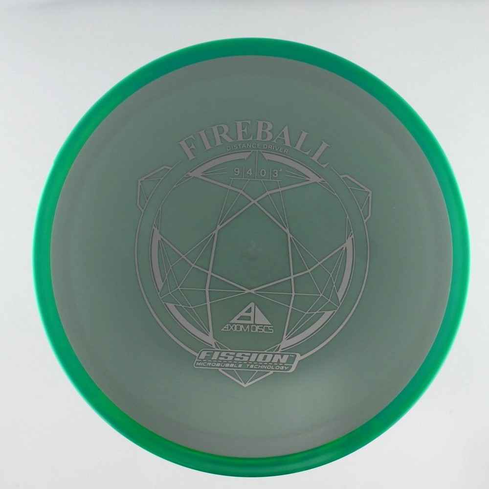 Fireball - Standard - Green Rim - 145.6 gm -  Disc ID: 578791