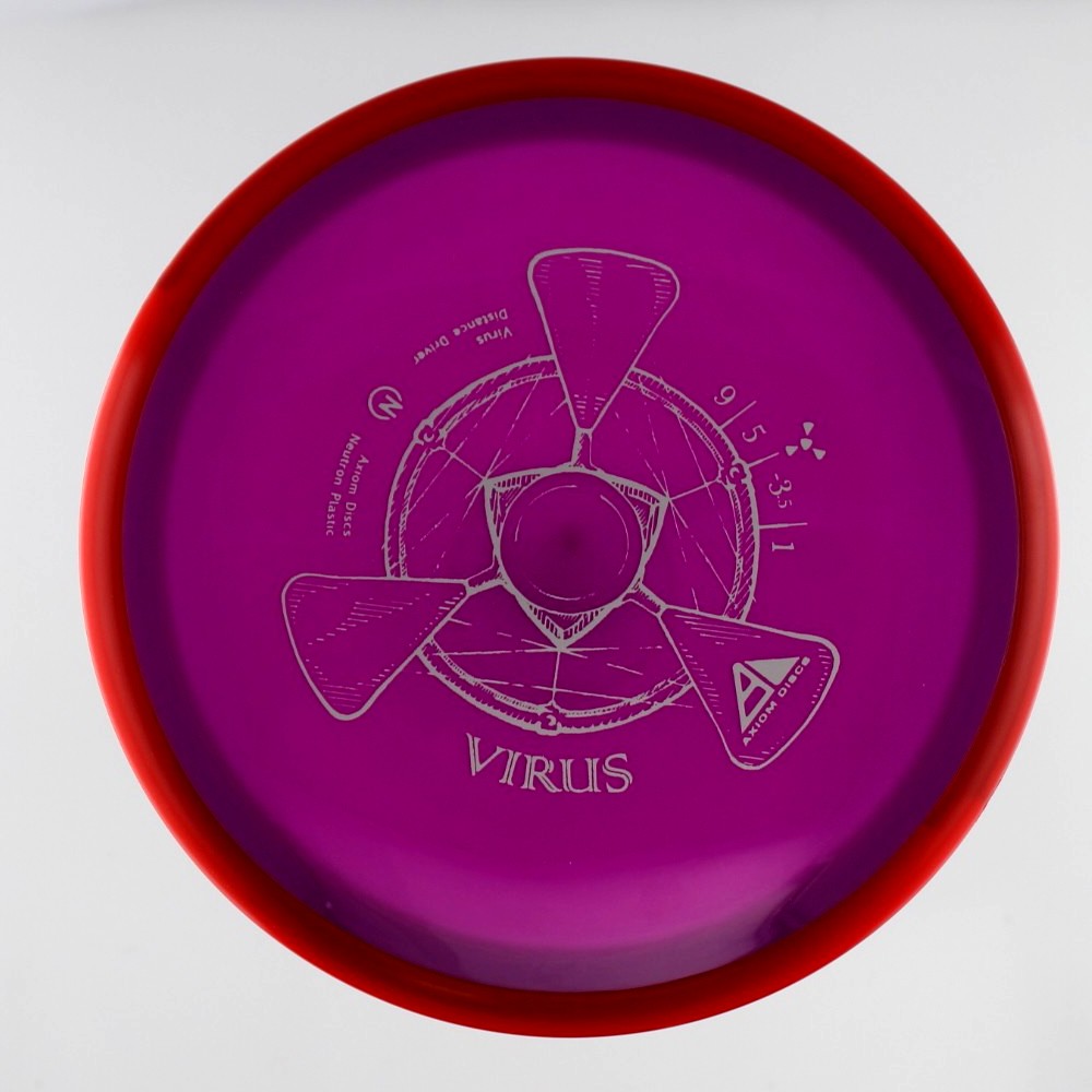 Virus - Standard - Red Rim - 156.8 gm -  Disc ID: 578989