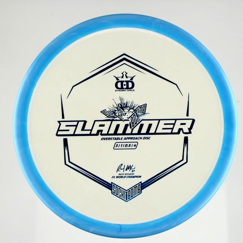 Sockibomb Slammer - Standard - Blue - 173.1 gm -  Disc ID: 579635