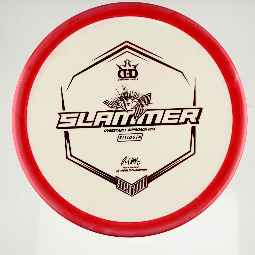 Sockibomb Slammer - Standard - Red - 172.8 gm -  Disc ID: 579648