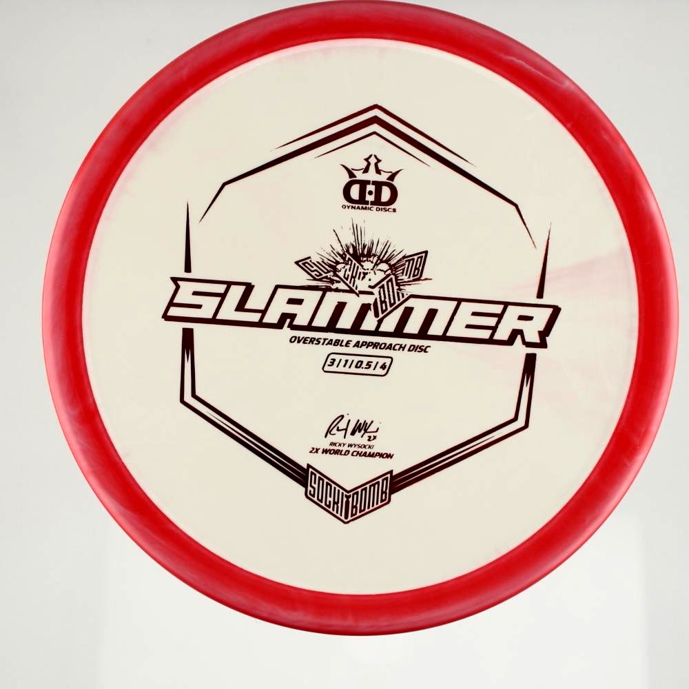 Sockibomb Slammer - Standard - Red - 172.8 gm -  Disc ID: 579649