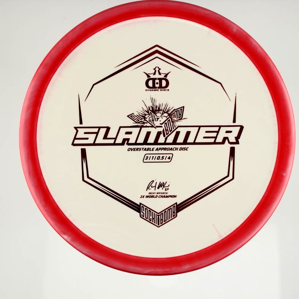Sockibomb Slammer - Standard - Red - 173.0 gm -  Disc ID: 579650
