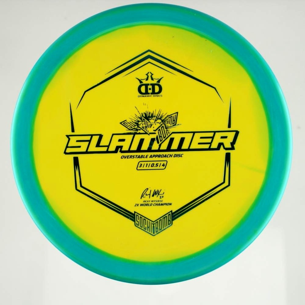Sockibomb Slammer - Standard - Teal - 174.1 gm -  Disc ID: 579654