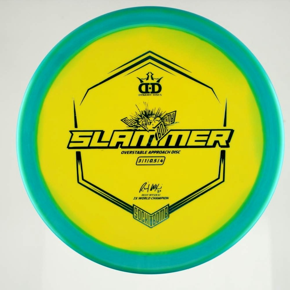 Sockibomb Slammer - Standard - Teal - 174.2 gm -  Disc ID: 579655