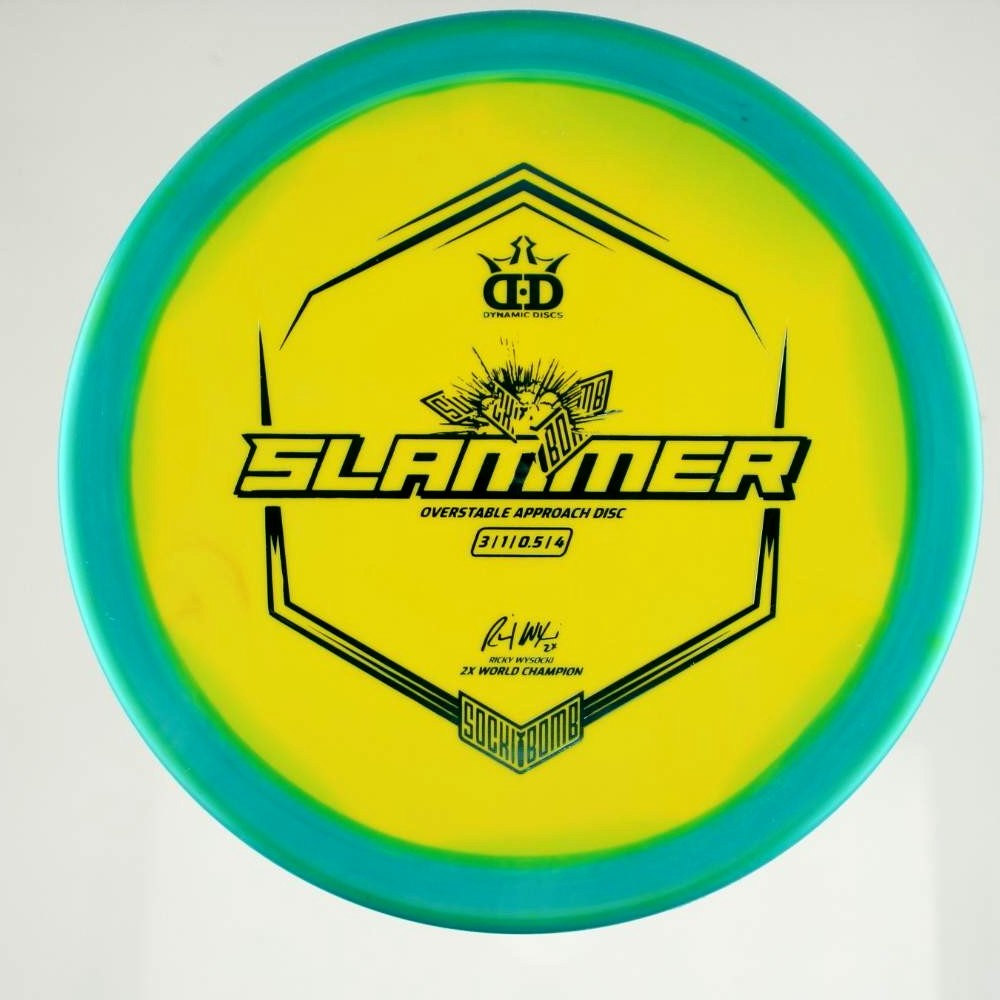Sockibomb Slammer - Standard - Teal - 174.1 gm -  Disc ID: 579656