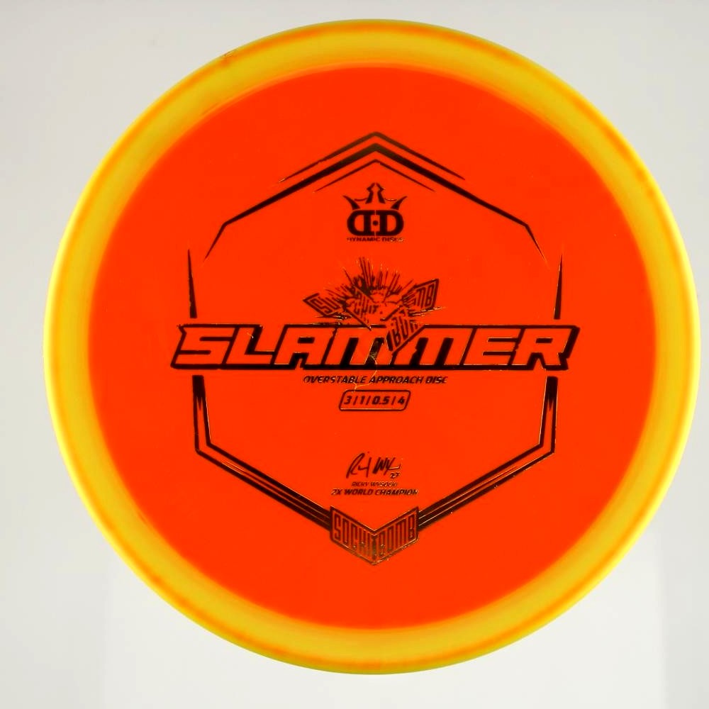 Sockibomb Slammer - Standard - Yellow - 173.6 gm -  Disc ID: 579667