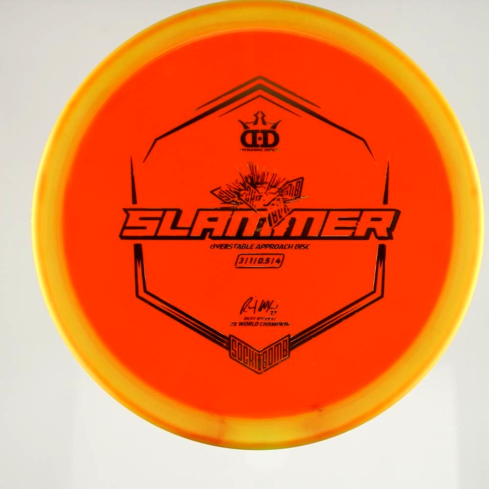 Sockibomb Slammer - Standard - Yellow - 173.1 gm -  Disc ID: 579668