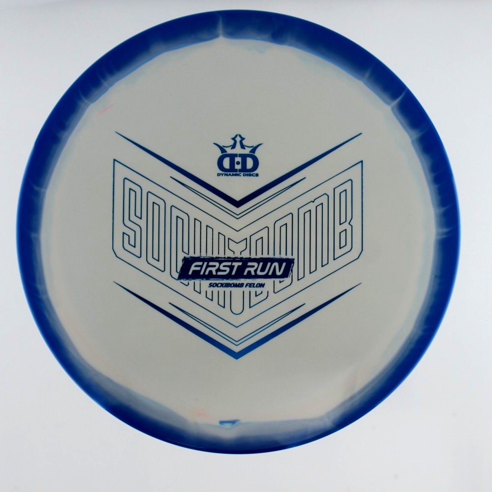 Sockibomb Felon - First Run - Blue - 174.6 gm -  Disc ID: 579925